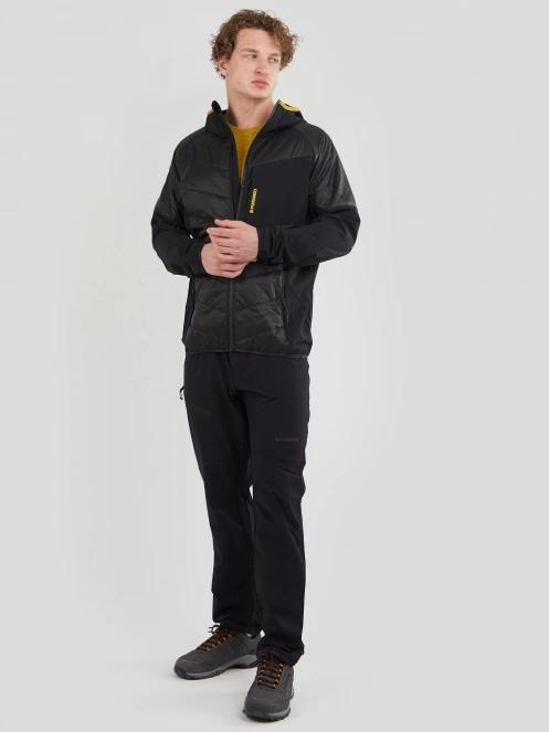 jacheta softshell pt. barbati Fundango Gaara Hybrid Jacket negru 4