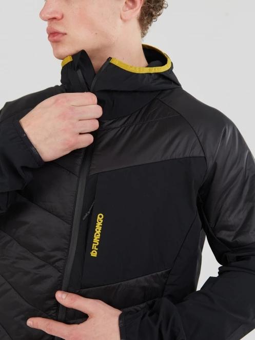 jacheta softshell pt. barbati Fundango Gaara Hybrid Jacket negru 6