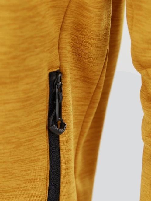 pulover polar pt. barbati Fundango Jefferson Fleece Jacket portocaliu 7