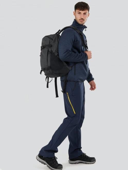 pulover polar pt. barbati Fundango Jefferson Fleece Jacket albastru 5