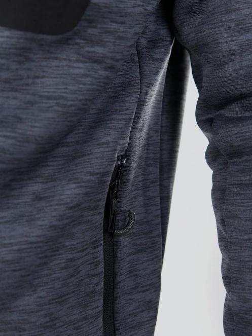 pulover polar pt. barbati Fundango Jefferson Fleece Jacket gri 7