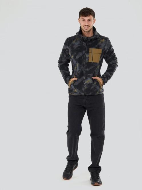 pulover polar pt. barbati Fundango Nestor Fleece Jacket multicolor 4