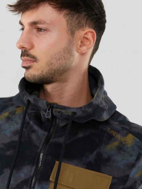 pulover polar pt. barbati Fundango Nestor Fleece Jacket multicolor 5