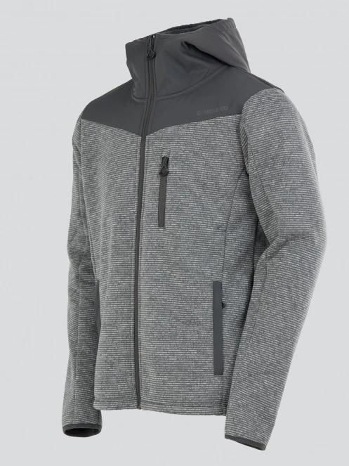 pulover polar pt. barbati Fundango Ashford Insulated Fleece Jacket gri 8