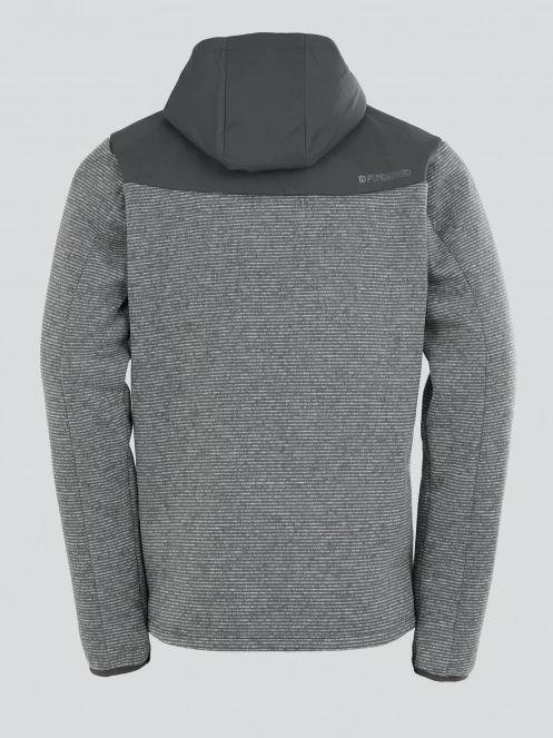 pulover polar pt. barbati Fundango Ashford Insulated Fleece Jacket gri 9