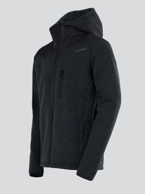 pulover polar pt. barbati Fundango Ashford Insulated Fleece Jacket gri 10