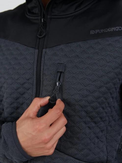 pulover polar pt. barbati Fundango Ashford Insulated Fleece Jacket gri 6