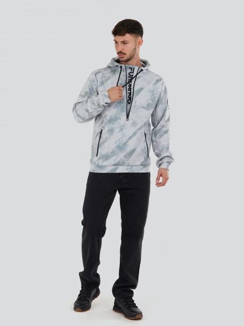 pulover pt. barbati Fundango Astrea Tech Pullover gri 4