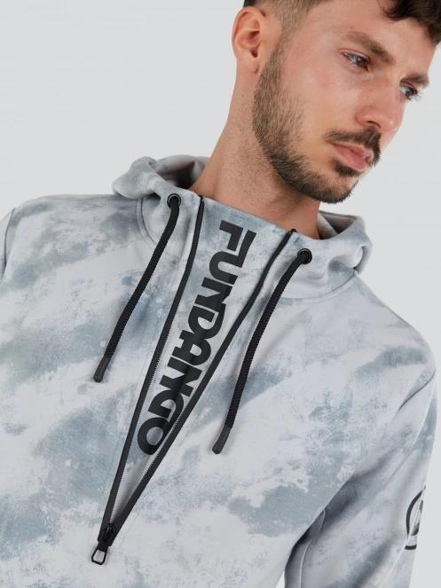 pulover pt. barbati Fundango Astrea Tech Pullover gri 5