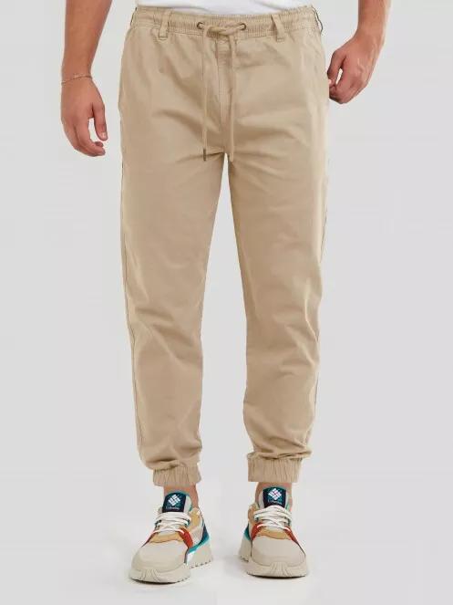 pantaloni de strada pt. barbati Fundango Toren Cargo Pants maro 2