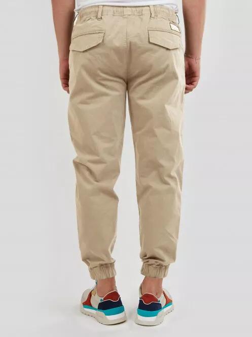 pantaloni de strada pt. barbati Fundango Toren Cargo Pants maro 3