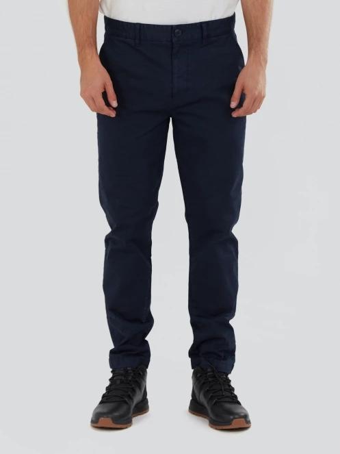 pantaloni chino pt. barbati Fundango Jim Chino Pants albastru inchis 2