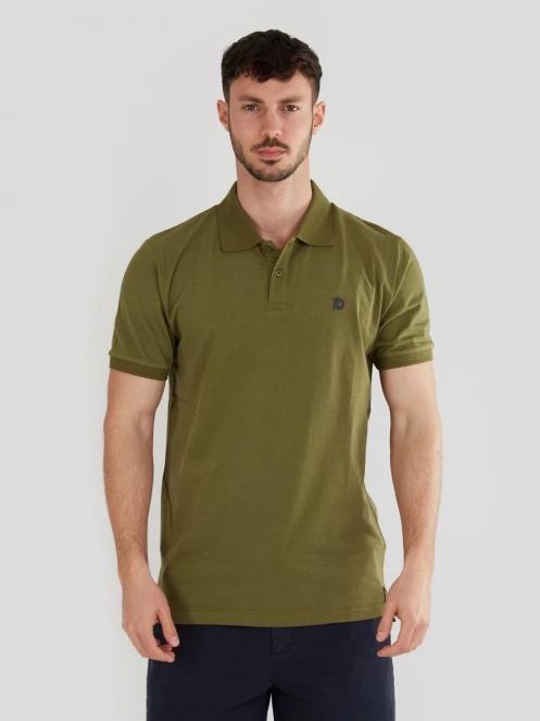 tricou cu guler pt. barbati Fundango Incognito Mono Poloshirt oliv 2