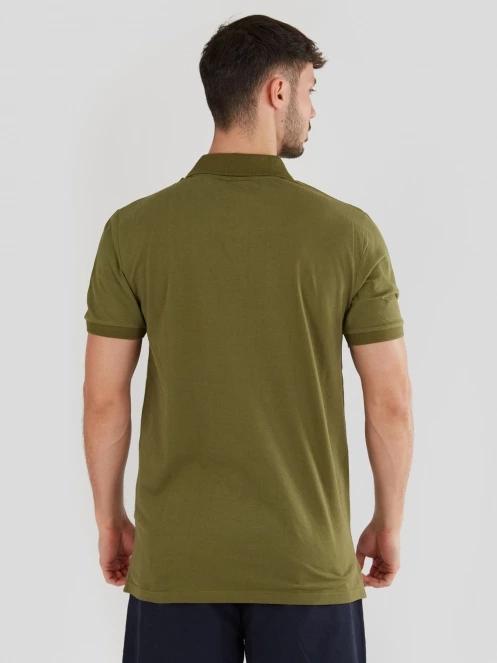 tricou cu guler pt. barbati Fundango Incognito Mono Poloshirt oliv 3