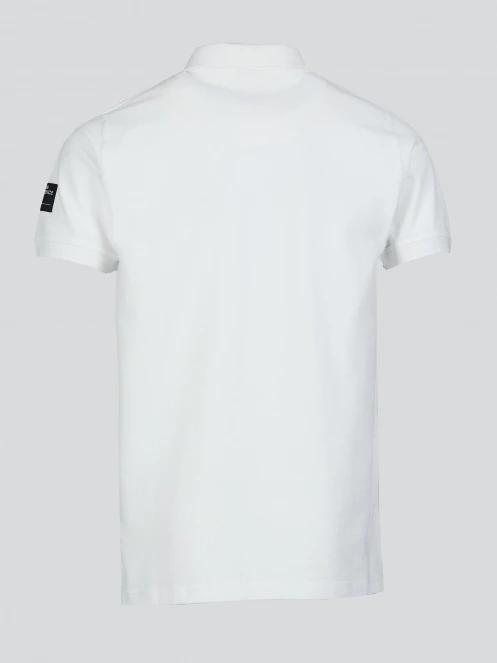 tricou cu guler pt. barbati Fundango Insignia Poloshirt alb 8