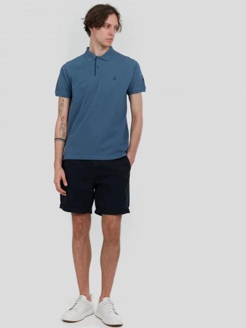 tricou cu guler pt. barbati Fundango Insignia Poloshirt albastru 4