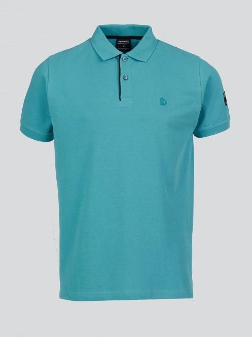 tricou cu guler pt. barbati Fundango Insignia Poloshirt verde 7