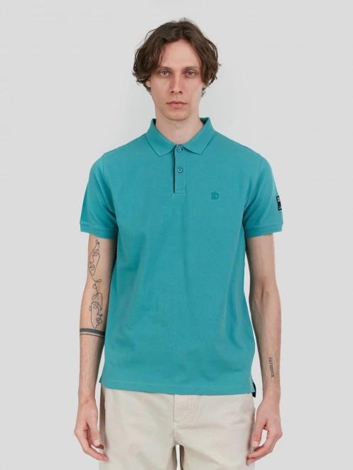 tricou cu guler pt. barbati Fundango Insignia Poloshirt verde 2