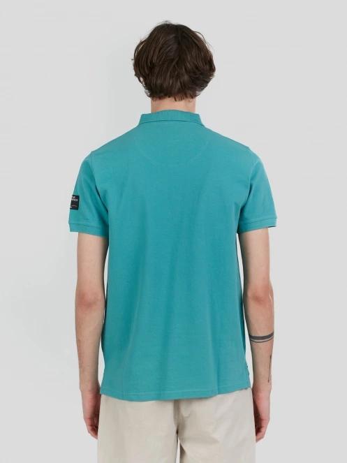 tricou cu guler pt. barbati Fundango Insignia Poloshirt verde 3