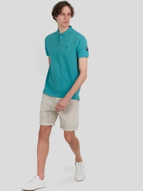 tricou cu guler pt. barbati Fundango Insignia Poloshirt verde 4