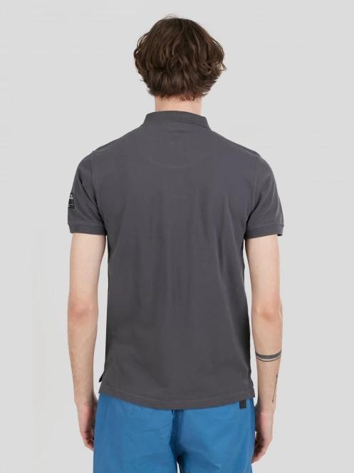tricou cu guler pt. barbati Fundango Insignia Poloshirt gri 3