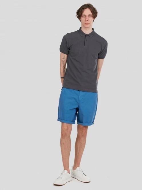 tricou cu guler pt. barbati Fundango Insignia Poloshirt gri 4