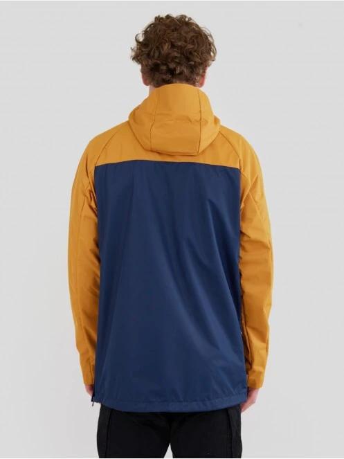 haine de ploaie pt. barbati Fundango Salmo Logo Anorak galben 3