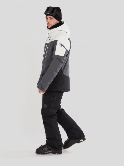 geaca de schi pt. barbati Fundango Privet Allmountain Jacket alb 4