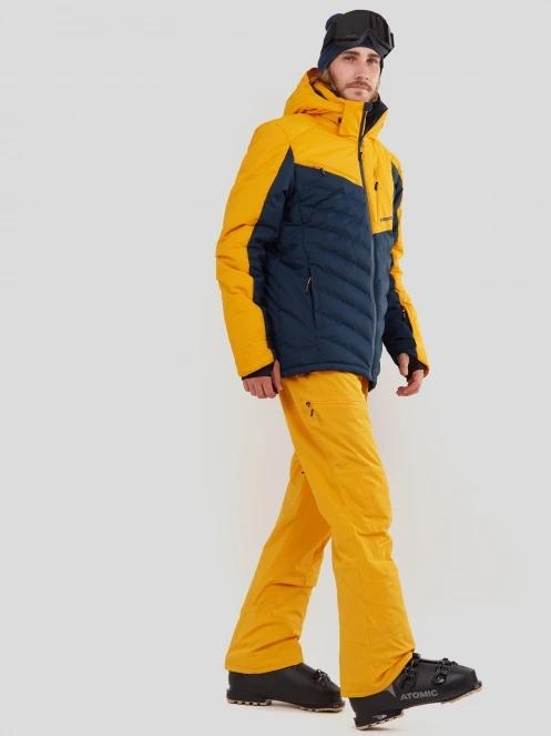 geaca de schi pt. barbati Fundango Willow Padded Jacket portocaliu 5