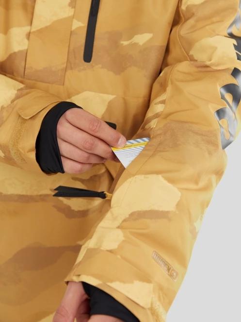 geaca de schi pt. barbati Fundango Tilbury Logo Anorak portocaliu 8