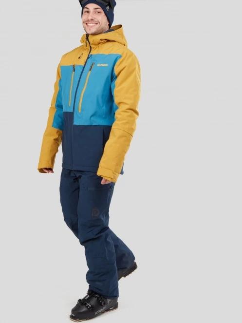 geaca de schi pt. barbati Fundango Atlas Allmountain Jacket maro 4