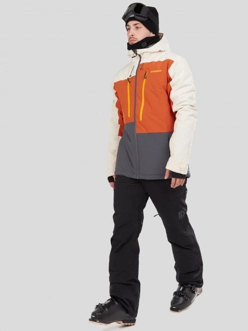 geaca de schi pt. barbati Fundango Atlas Allmountain Jacket alb 4