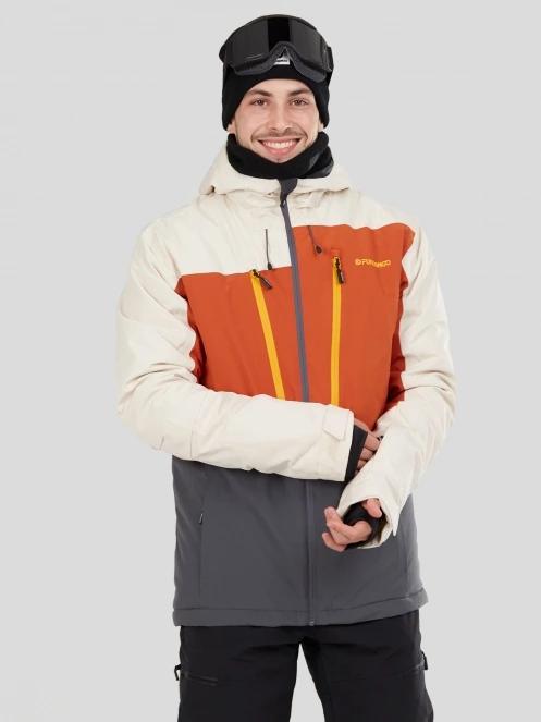 geaca de schi pt. barbati Fundango Atlas Allmountain Jacket alb 5