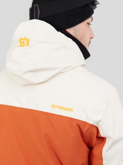 geaca de schi pt. barbati Fundango Atlas Allmountain Jacket alb 9