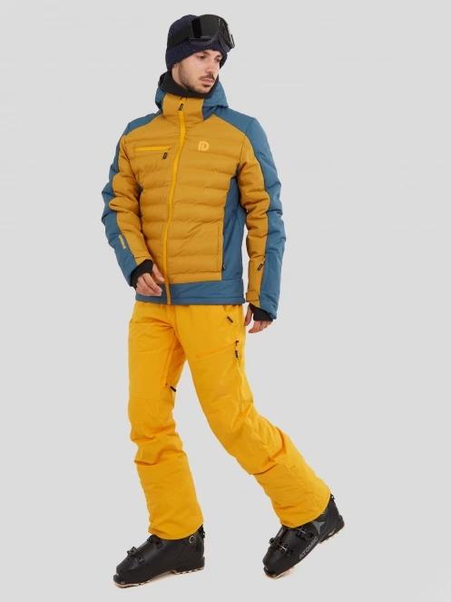 geaca de schi matlasata pt. barbati Fundango Orion Padded Jacket maro 4