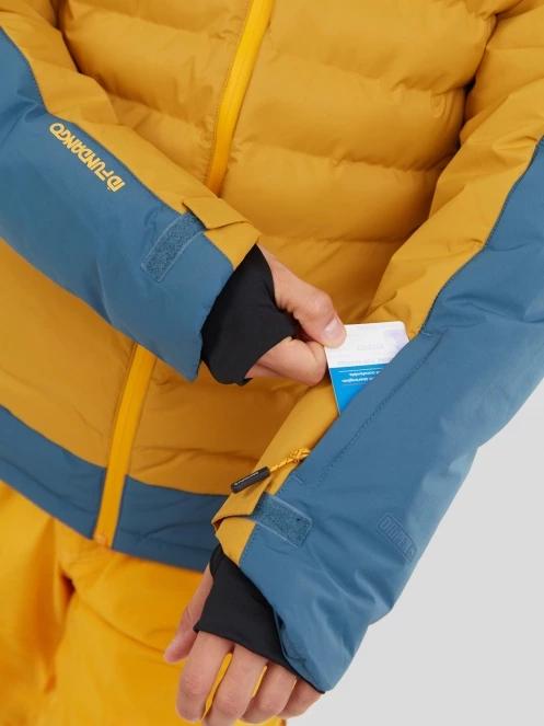 geaca de schi matlasata pt. barbati Fundango Orion Padded Jacket maro 6