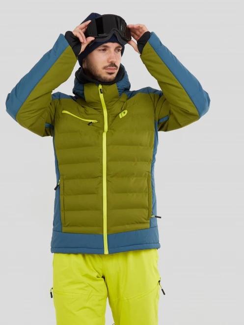 geaca de schi matlasata pt. barbati Fundango Orion Padded Jacket oliv 2