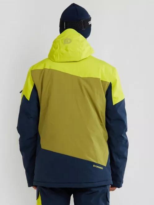 geaca de schi pt. barbati Fundango Privet Jacket galben 3
