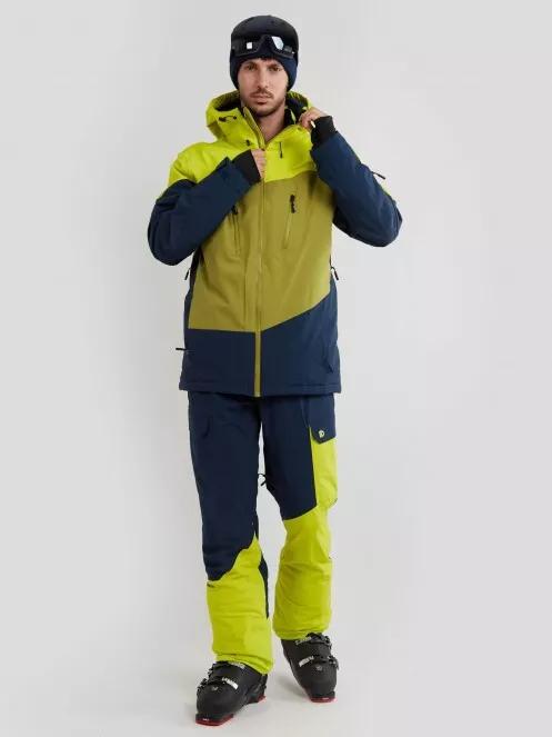 geaca de schi pt. barbati Fundango Privet Jacket galben 4