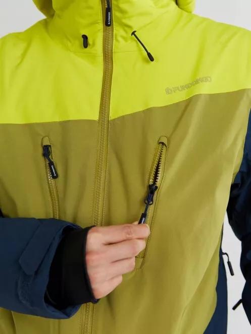 geaca de schi pt. barbati Fundango Privet Jacket galben 5