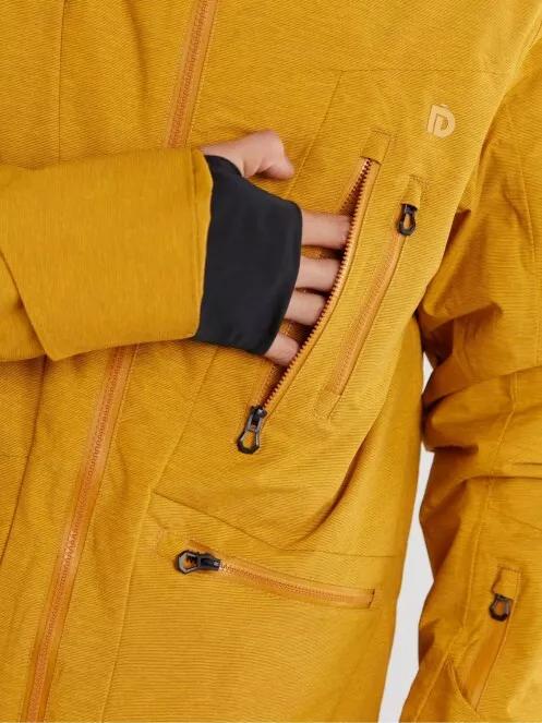 geaca de schi pt. barbati Fundango Decatur Jacket galben 6