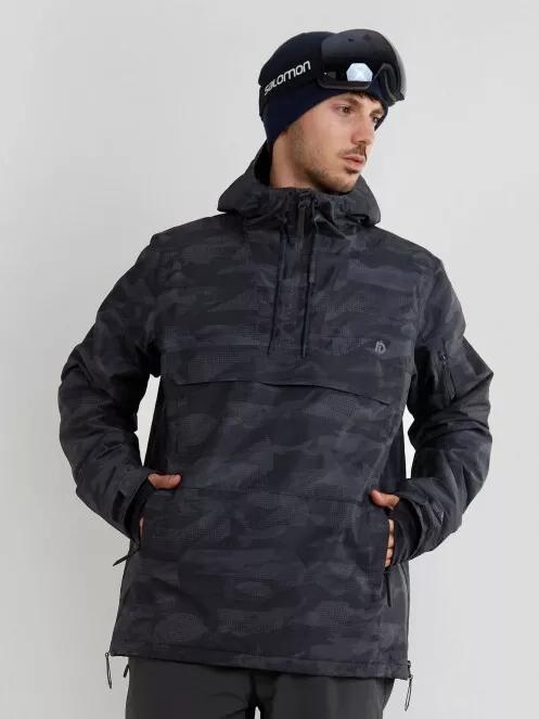 geaca de schi pt. barbati Fundango Burnaby Anorak negru 2
