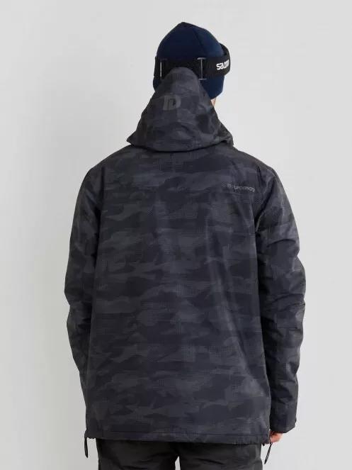 geaca de schi pt. barbati Fundango Burnaby Anorak negru 3