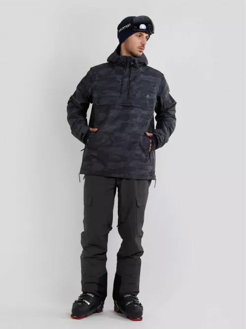 geaca de schi pt. barbati Fundango Burnaby Anorak negru 4