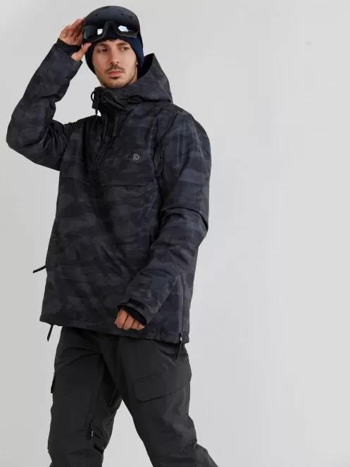 geaca de schi pt. barbati Fundango Burnaby Anorak negru 5