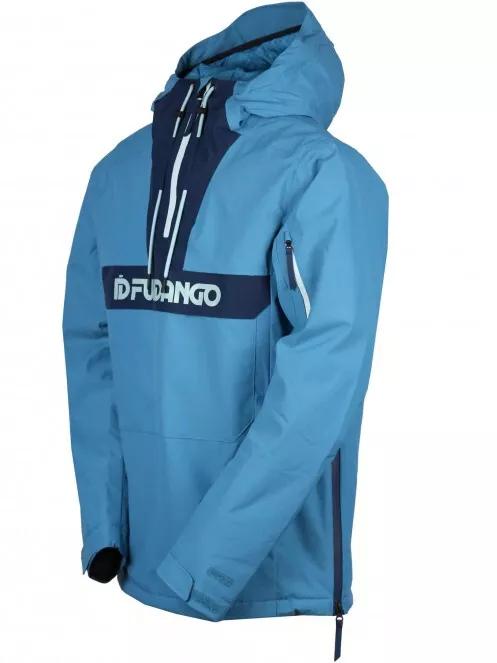 geaca de schi pt. barbati Fundango Burnaby Logo Anorak albastru deschis 7