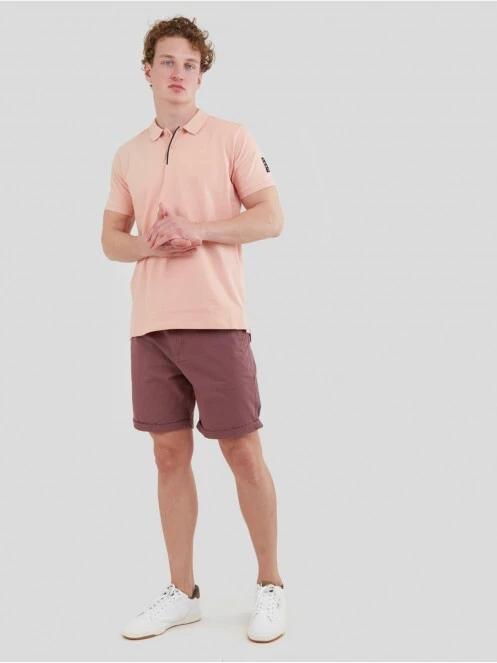 pantaloni scurti pt. barbati Fundango North Shore Chino Shorts rosu 4