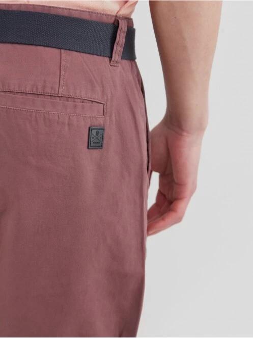pantaloni scurti pt. barbati Fundango North Shore Chino Shorts rosu 5
