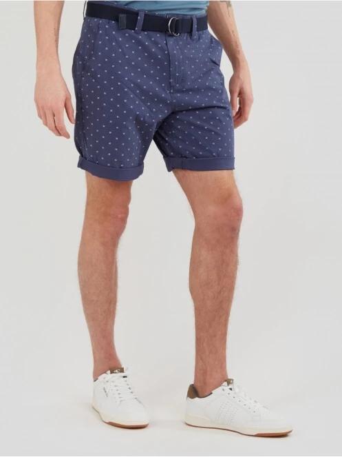 pantaloni scurti pt. barbati Fundango North Shore Chino Shorts albastru inchis 2