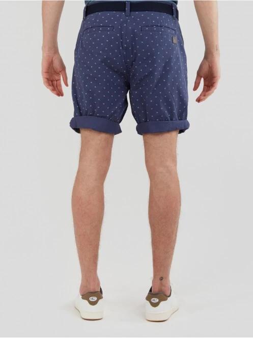 pantaloni scurti pt. barbati Fundango North Shore Chino Shorts albastru inchis 3